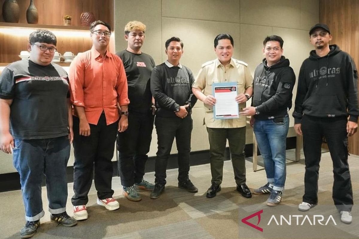 Ketua PSSI Erick Thohir Bertemu dengan Perwakilan Ultras Garuda Indonesia